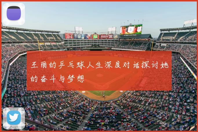 王丽的乒乓球人生深度对话探讨她的奋斗与梦想